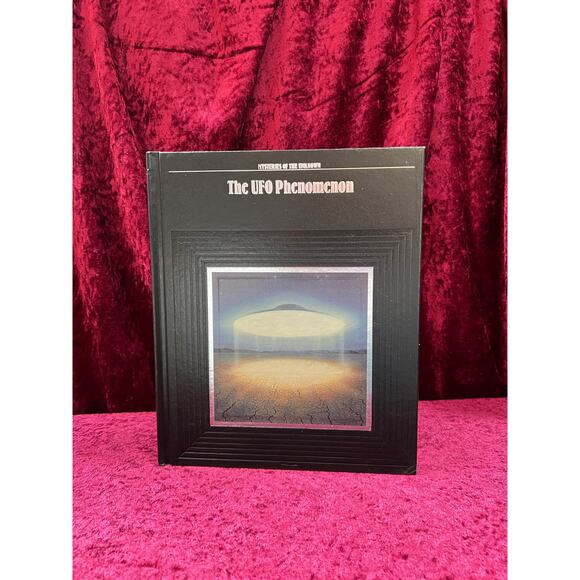 Vintage Coffee Table Book Time Life Mysteries Of The Unknown The UFO Phenomenon - Picture 1 of 4